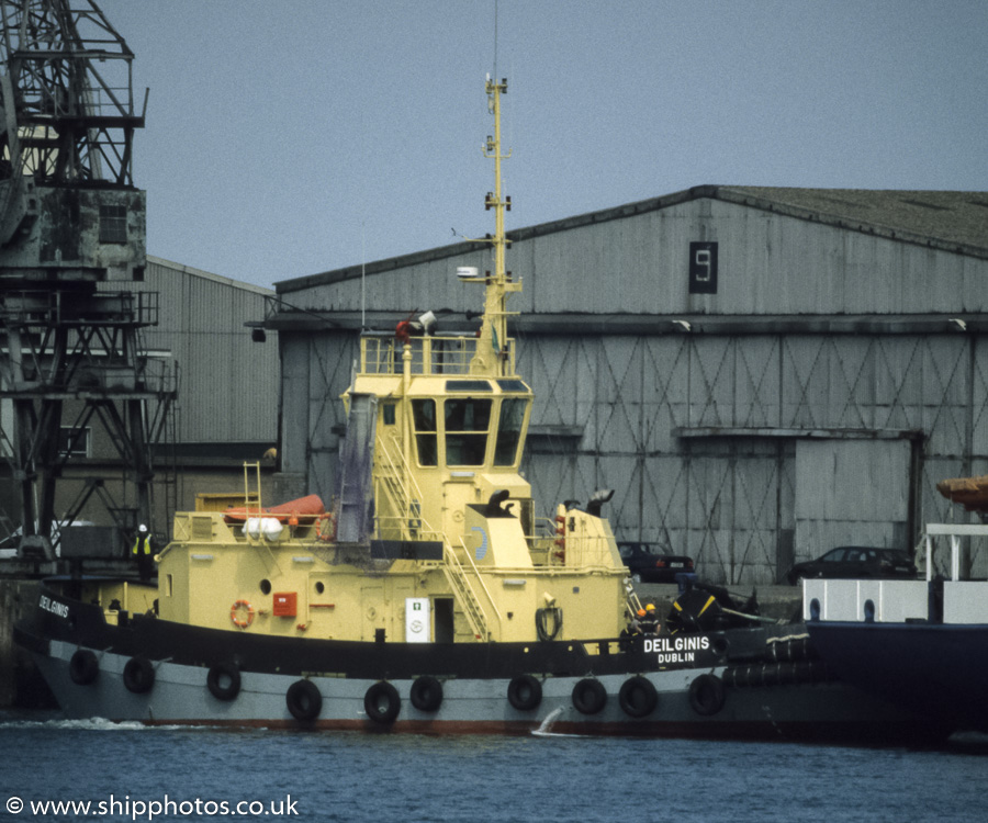 Photograph of the vessel  Deilginis pictured at Dublin on 29th August 1998