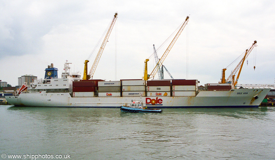  Dole Asia pictured at Portsmouth Ferryport on 5th July 2003