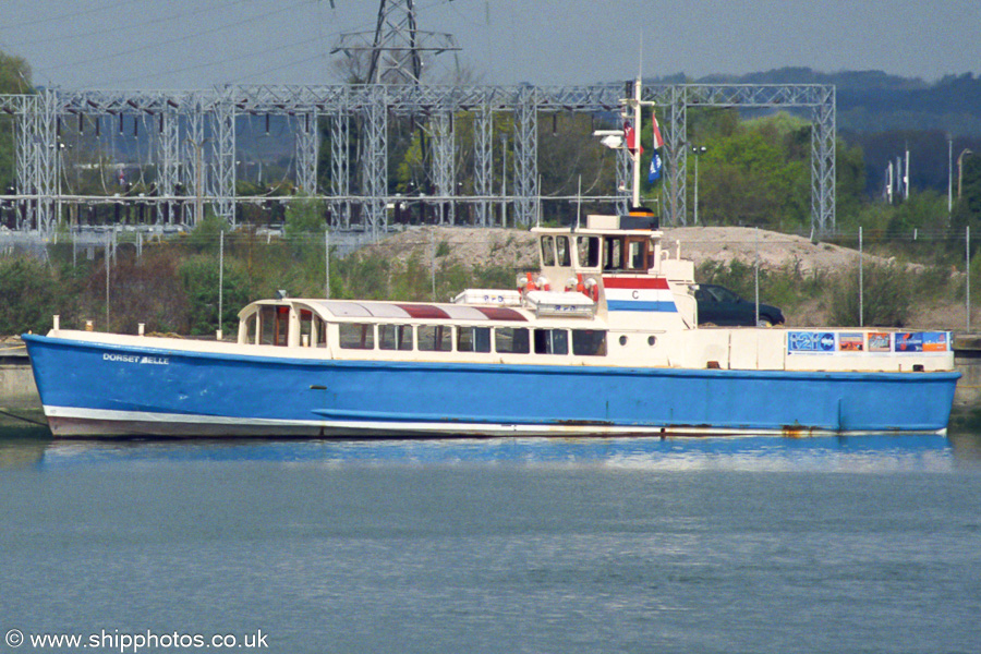 Photograph of the vessel  Dorset Belle pictured at Poole on 19th April 2002
