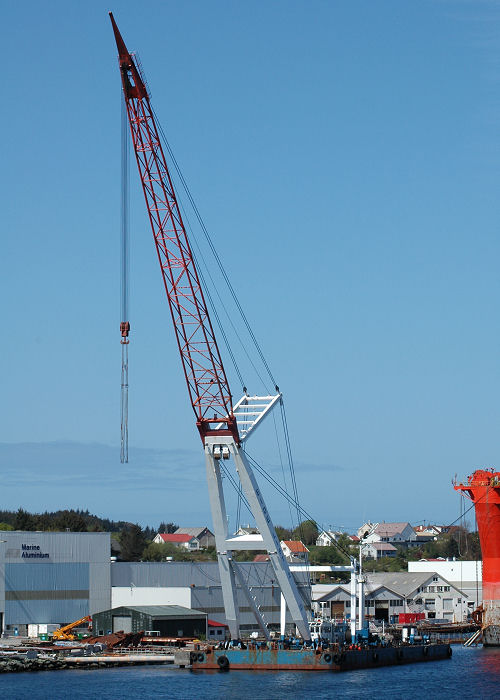 Photograph of the vessel  Eide Lift 2 pictured at Haugesund on 12th May 2005