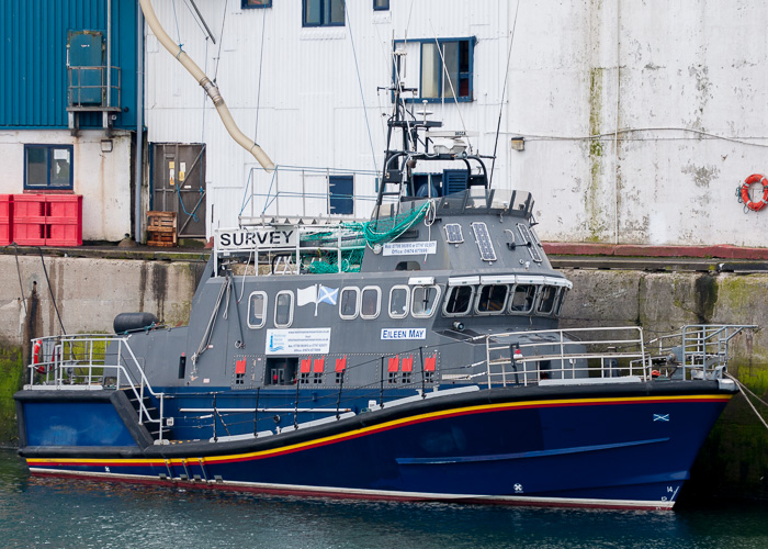Photograph of the vessel rv Eileen May pictured at Peterhead on 5th May 2014