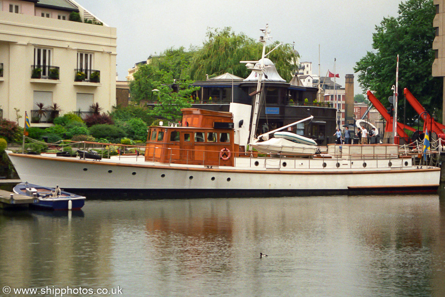 Photograph of the vessel  Emm XXIII pictured in St. Katharine Dock, London on 14th June 2002