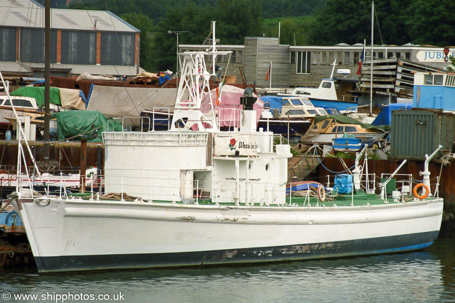 Photograph of the vessel rv Enterprise pictured at Southampton on 5th July 2003