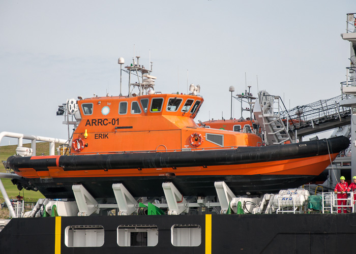Photograph of the vessel  Erik pictured at Aberdeen on 3rd May 2014