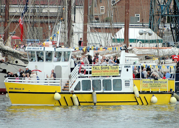 Photograph of the vessel  Esk Belle II pictured at Hartlepool on 7th August 2010