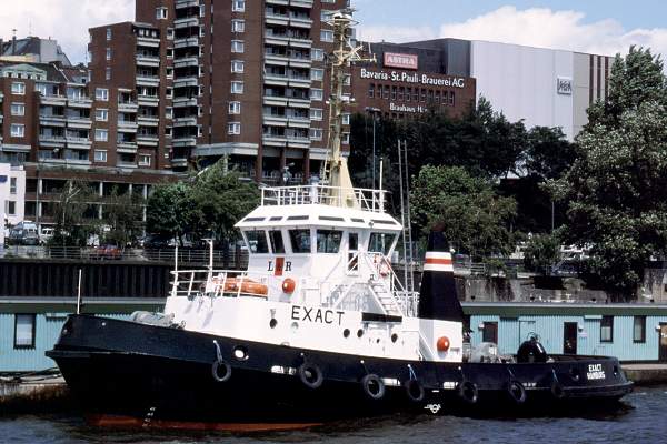 Photograph of the vessel  Exact pictured at Hamburg on 29th May 2001