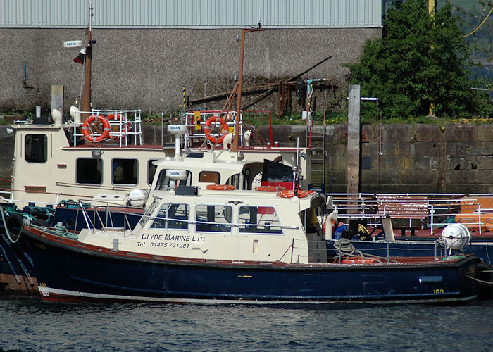 Photograph of the vessel  Fencer pictured in Victoria Harbour, at Greenock on 7th May 2010