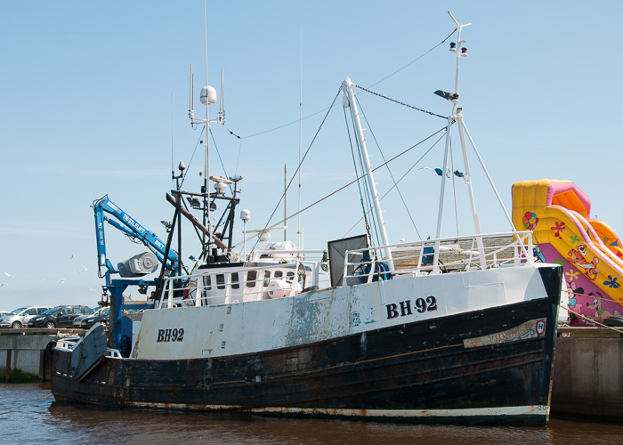 Photograph of the vessel fv Fidelity pictured at Amble on 25th May 2014