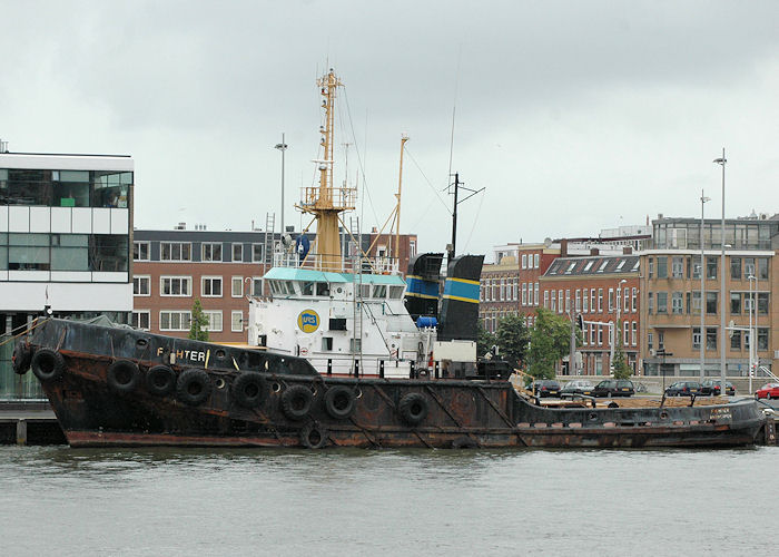 Photograph of the vessel  Fighter pictured laid up in Schiehaven, Rotterdam on 20th June 2010