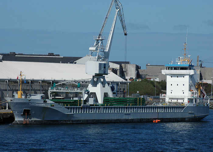 Photograph of the vessel  Flintereems pictured at Karmøy on 12th May 2005