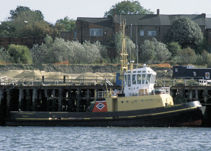  Flying Spindrift pictured at South Shields on 5th October 1997