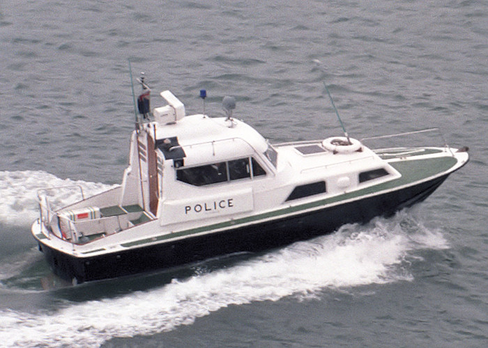 Photograph of the vessel  FML 7871 pictured in Portsmouth Harbour on 30th April 1988
