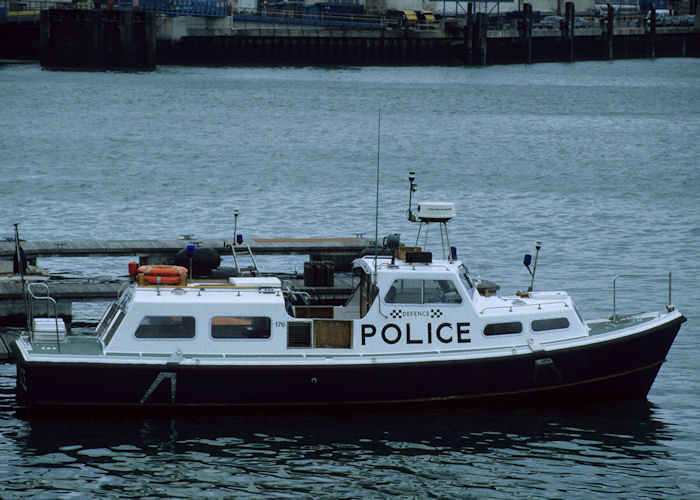 Photograph of the vessel  FML 8810 pictured in Portsmouth Naval Base on 27th May 1996
