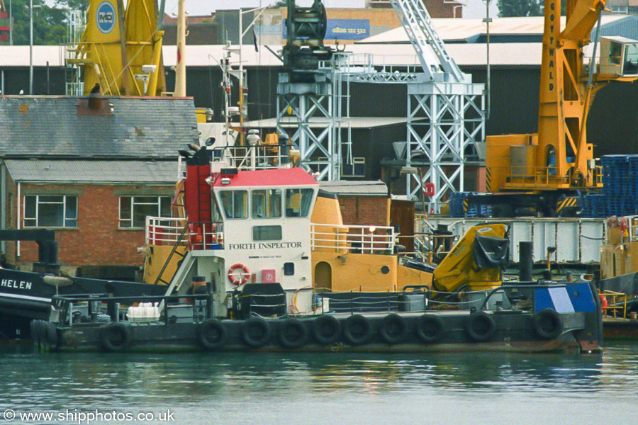  Forth Inspector pictured in Portsmouth Dockyard on 27th September 2003