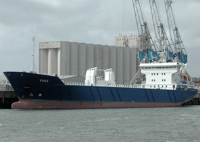 Photograph of the vessel  Foss pictured in Beneluxhaven, Europoort on 20th June 2010