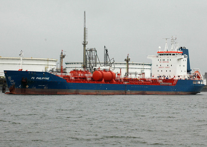 Photograph of the vessel  FS Philippine pictured at Coryton on 17th May 2008