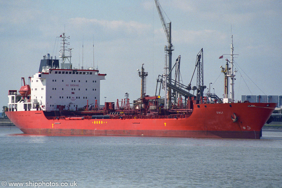 Photograph of the vessel  Gali pictured at Coryton on 31st August 2002