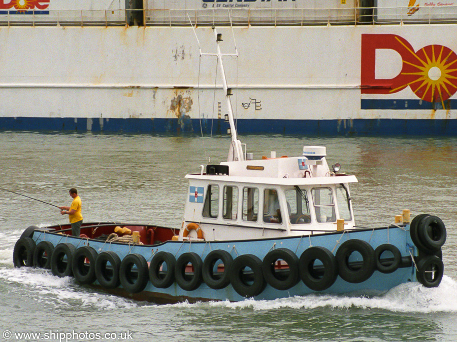  Gary James pictured at Portsmouth Ferryport on 5th July 2003