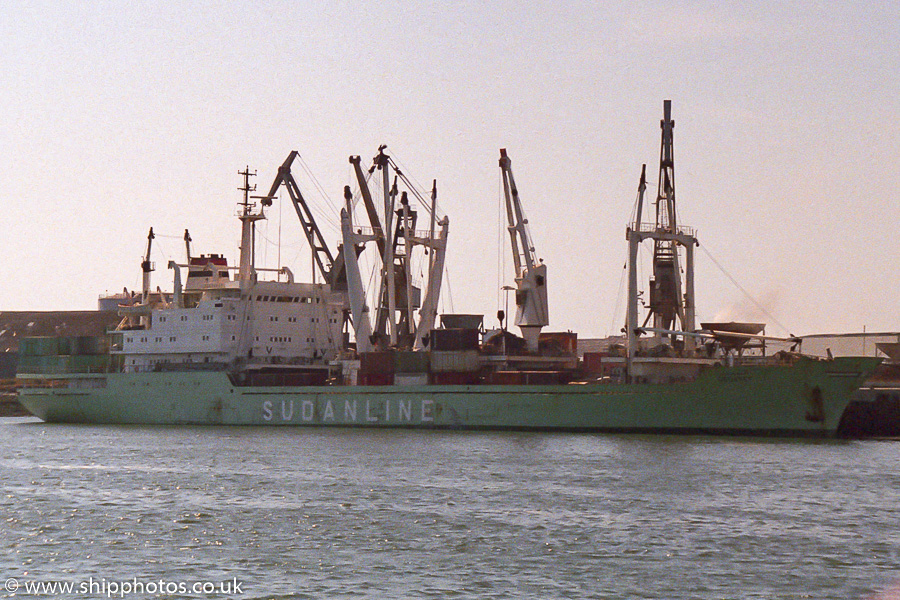  Gedaref pictured at Lorient on 23rd August 1989