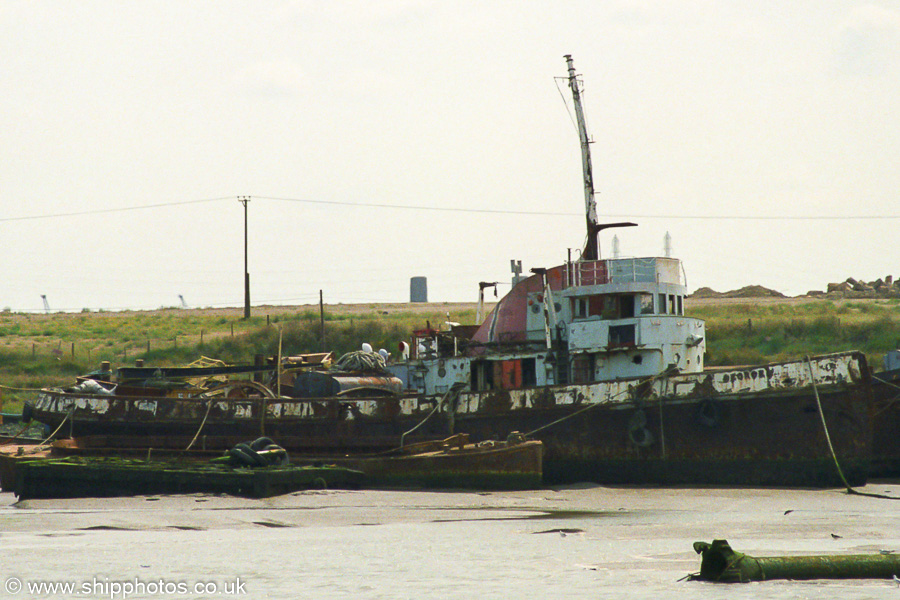  George V pictured laid up at Queenborough on 16th August 2003