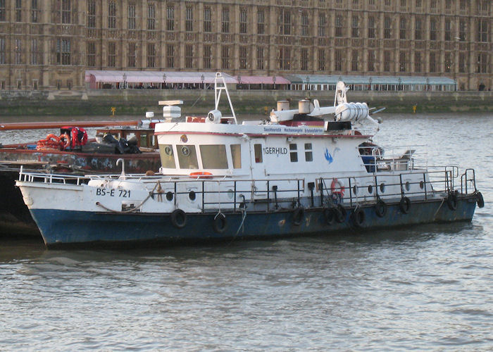 Photograph of the vessel rv Gerhild pictured at Lambeth on 26th October 2009