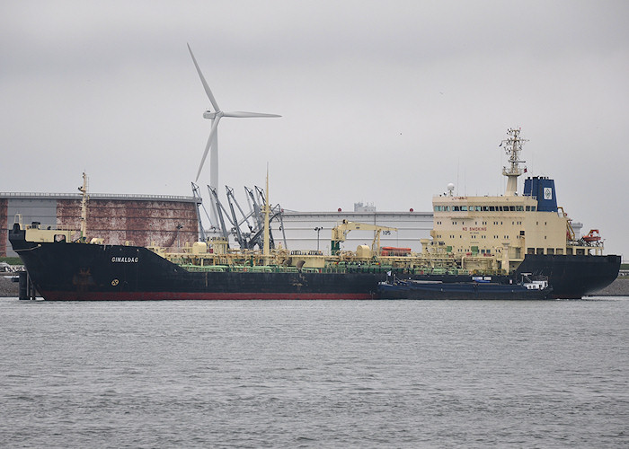 Photograph of the vessel  Ginaldag pictured in 6e Petroleumhaven, Europoort on 26th June 2011