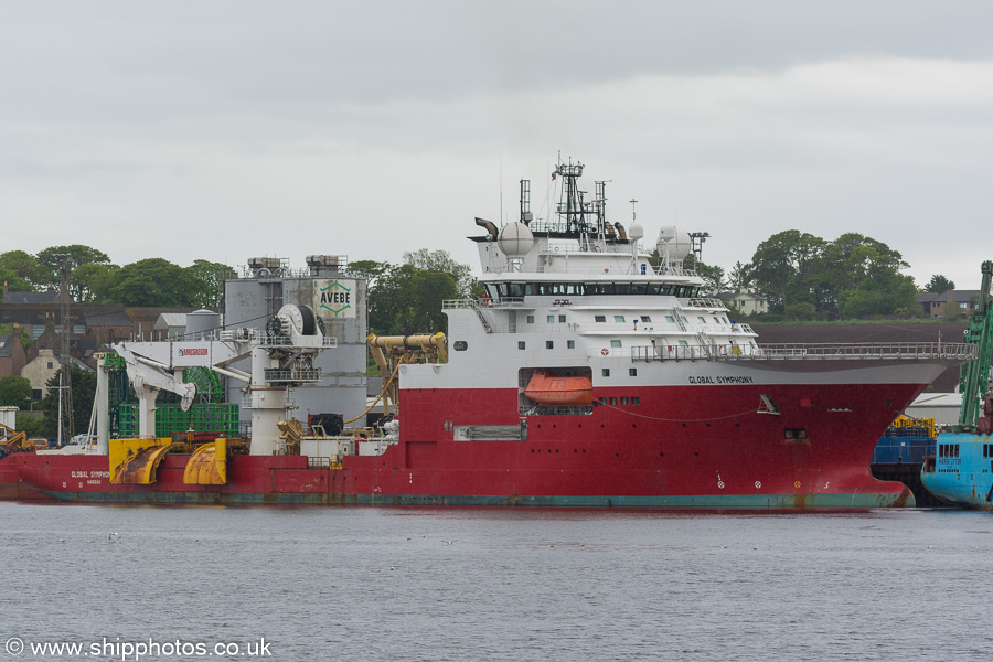  Global Symphony pictured at Montrose on 27th May 2019