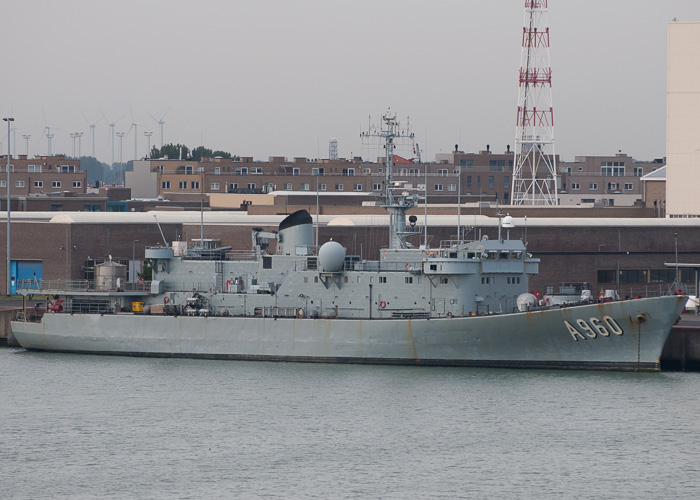 Photograph of the vessel BNS Godetia pictured at Zeebrugge on 19th July 2014