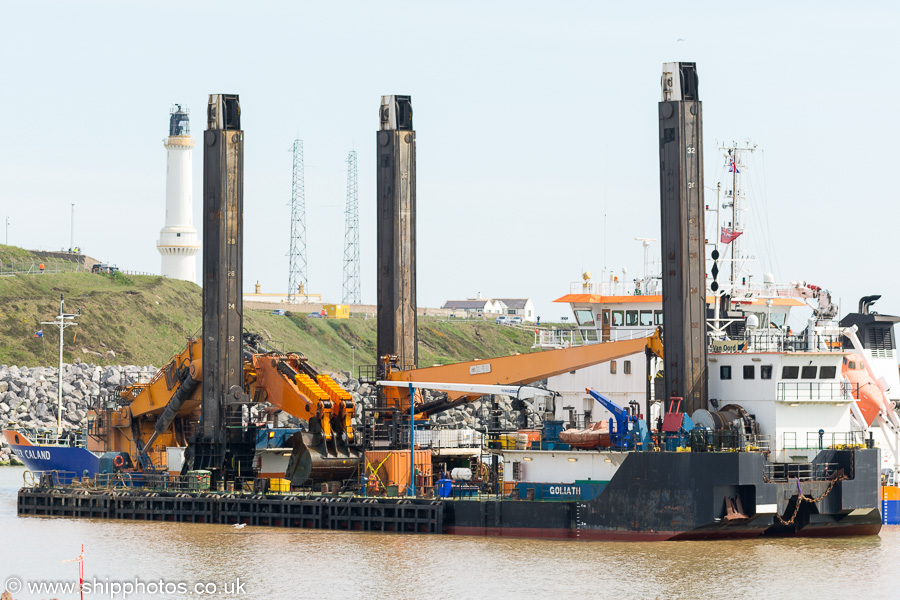  Goliath pictured at Nigg Bay, Aberdeen on 29th May 2019