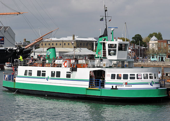 Photograph of the vessel  Gosport Queen pictured at Portsmouth on 10th June 2013
