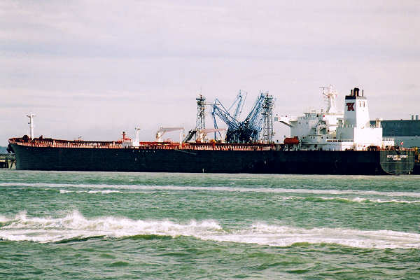 Photograph of the vessel  Gotland Spirit pictured at Fawley on 22nd July 2001