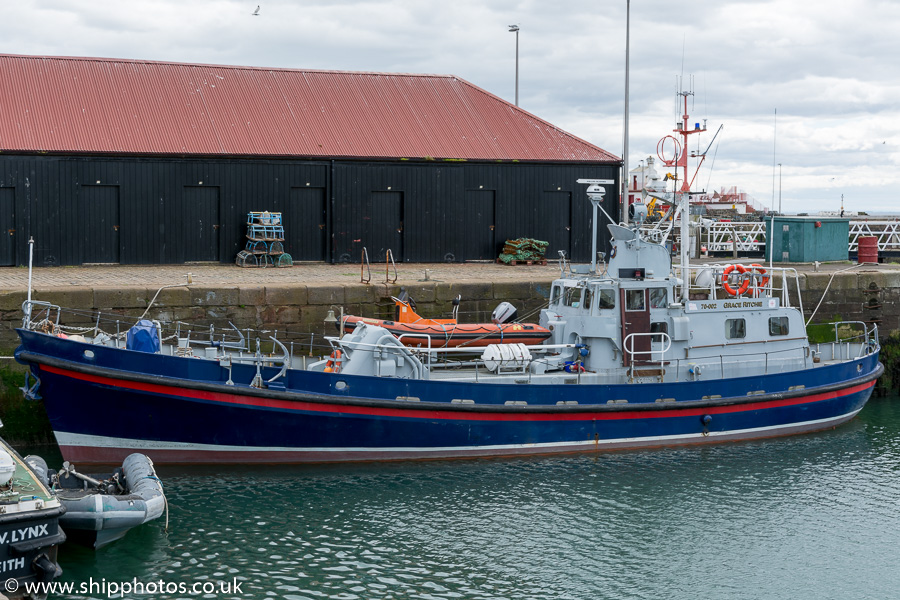 RNLB Grace Ritchie pictured at Arbroath on 24th May 2015