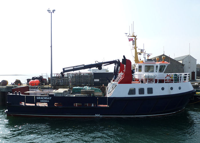  Graemsay pictured at Stromness on 8th May 2013