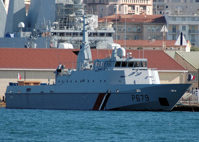 FS Grébe pictured at Toulon on 9th August 2008