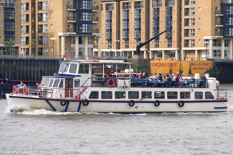  Greenwich Belle pictured in London on 6th August 2006