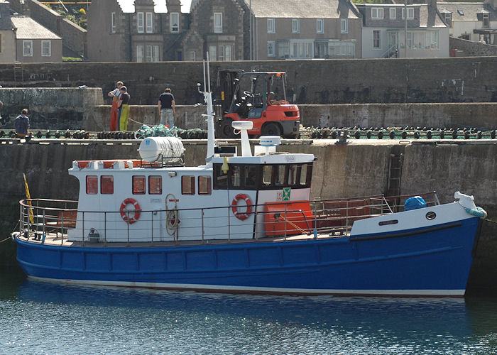 Photograph of the vessel  Guide pictured at Macduff on 28th April 2011
