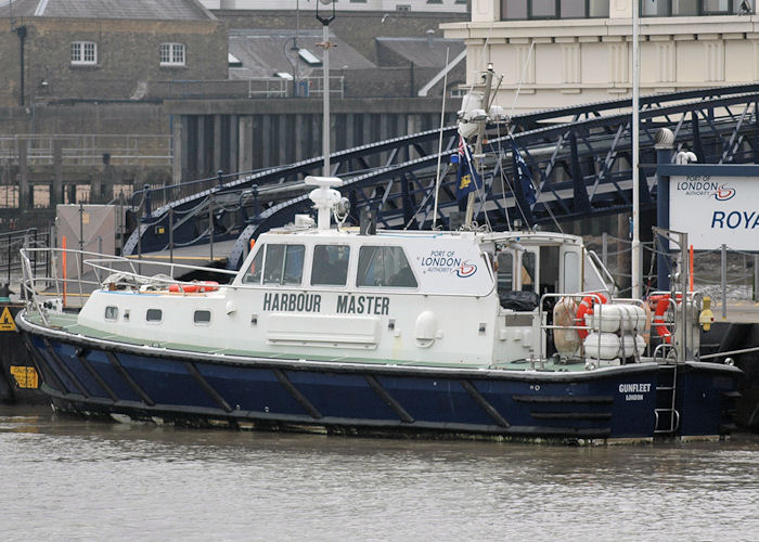Photograph of the vessel pv Gunfleet pictured at Gravesend on 22nd May 2010