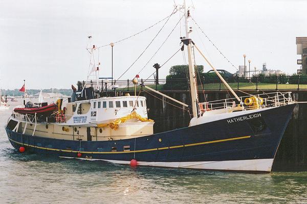Photograph of the vessel  Hatherleigh pictured at Southampton on 22nd July 2001