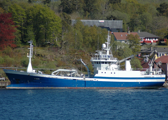 Photograph of the vessel fv Havdron pictured in Bergen on 12th May 2005