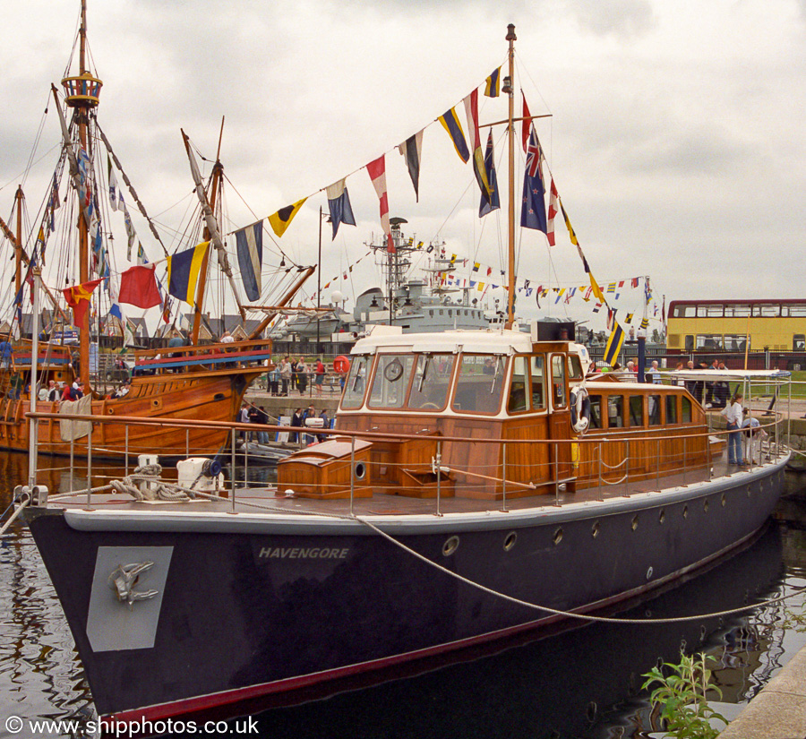 Photograph of the vessel  Havengore pictured at Chatham on 4th June 2002