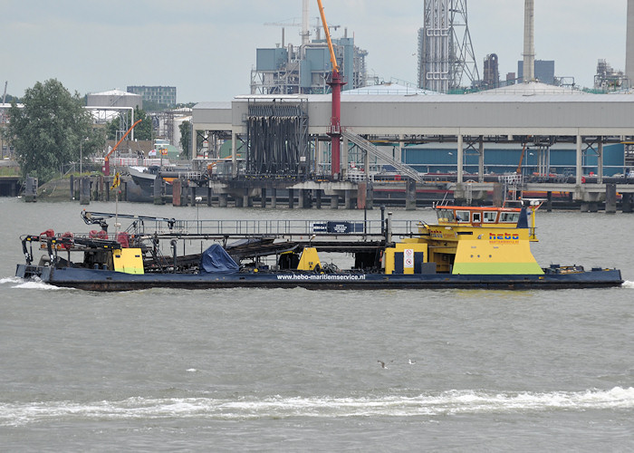 Photograph of the vessel  Hebo-Cat 4 pictured passing Vlaardingen on 25th June 2012