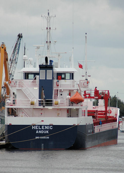 Photograph of the vessel  Helenic pictured at Goole on 6th September 2009