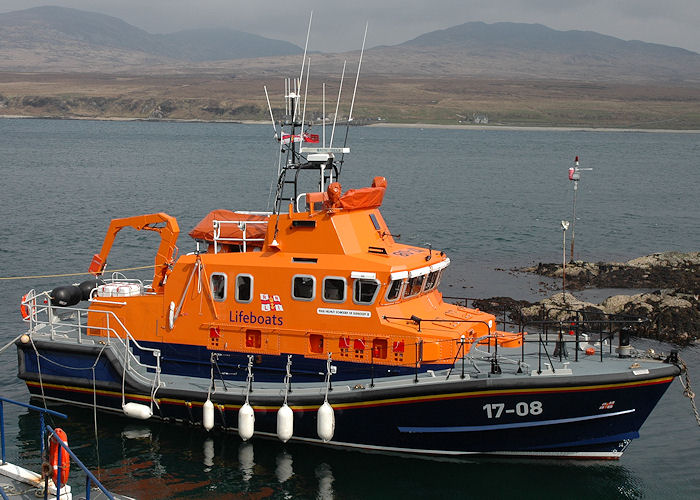 RNLB Helmut Schroder of Dunlossit II pictured at Port Askaig on 4th May 2010