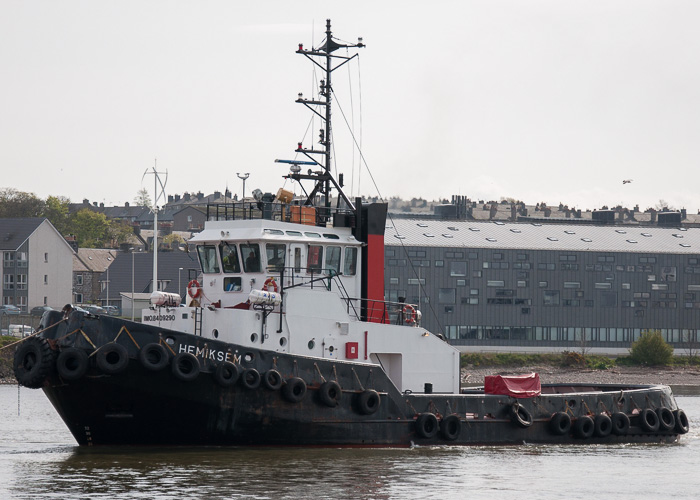 Photograph of the vessel  Hemiksem pictured at Aberdeen on 3rd May 2014