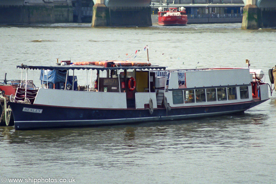  Henley pictured in London on 3rd September 2002