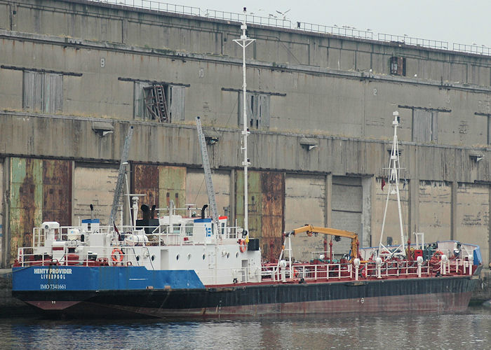 Photograph of the vessel  Henty Provider pictured in Liverpool Docks on 27th June 2009