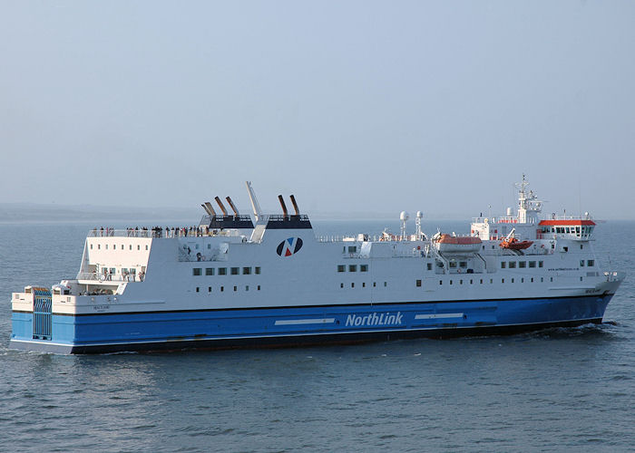  Hjaltland pictured departing Aberdeen on 29th April 2011