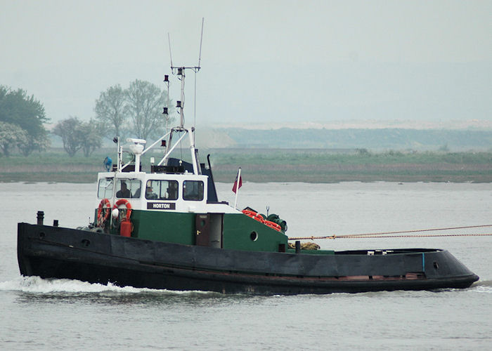 Photograph of the vessel  Horton pictured on the River Thames on 22nd May 2010