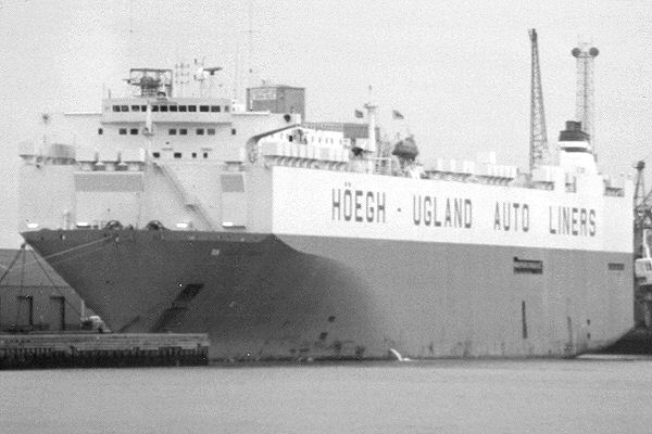 Photograph of the vessel  Hual Tribute pictured in Southampton on 16th December 1990
