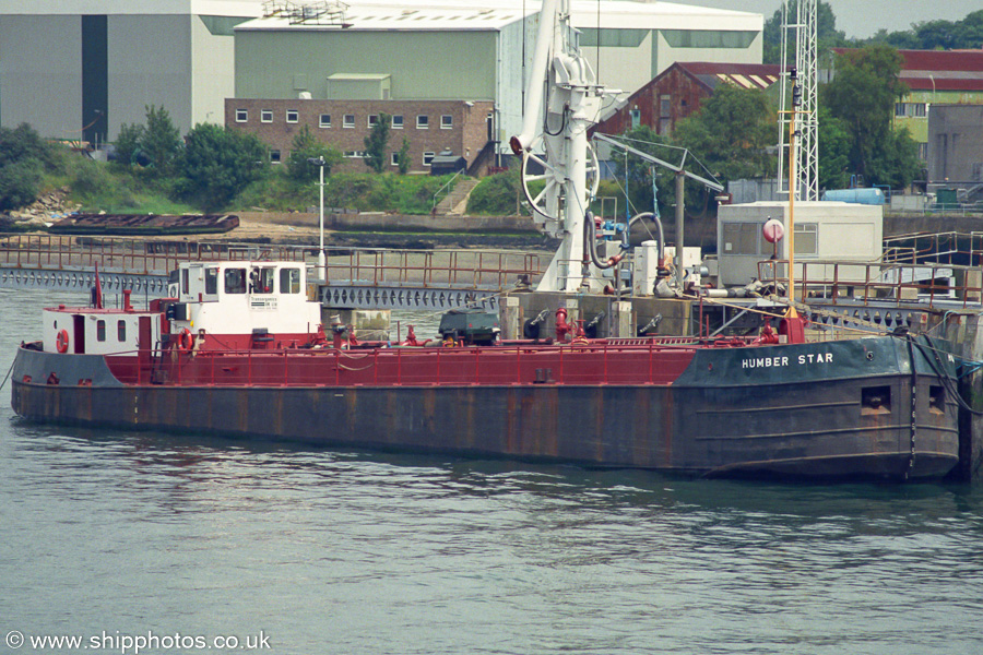 Photograph of the vessel  Humber Star pictured at Woolston on 6th July 2002